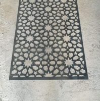 Lazer Kesim Desenli